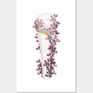 izone Floral Lightstick kpop Posters and Art